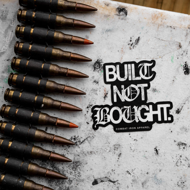 Load image into Gallery viewer, Built. Not. Bought. Decal
