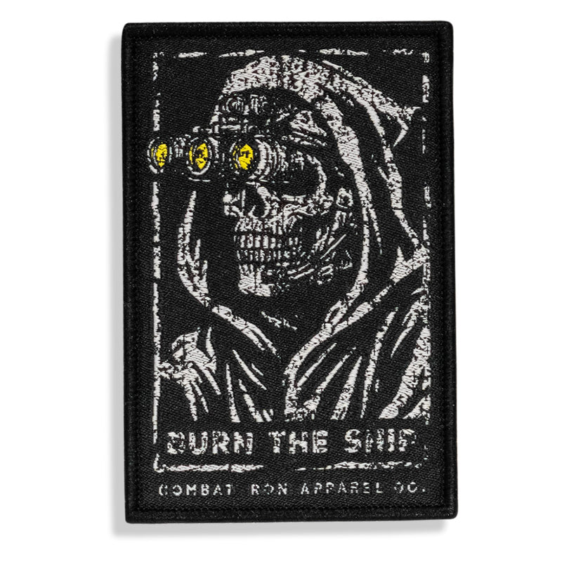 Load image into Gallery viewer, Burn The Ship Skull Velcro Patch

