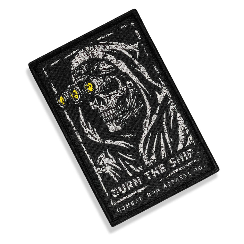 Load image into Gallery viewer, Burn The Ship Skull Velcro Patch
