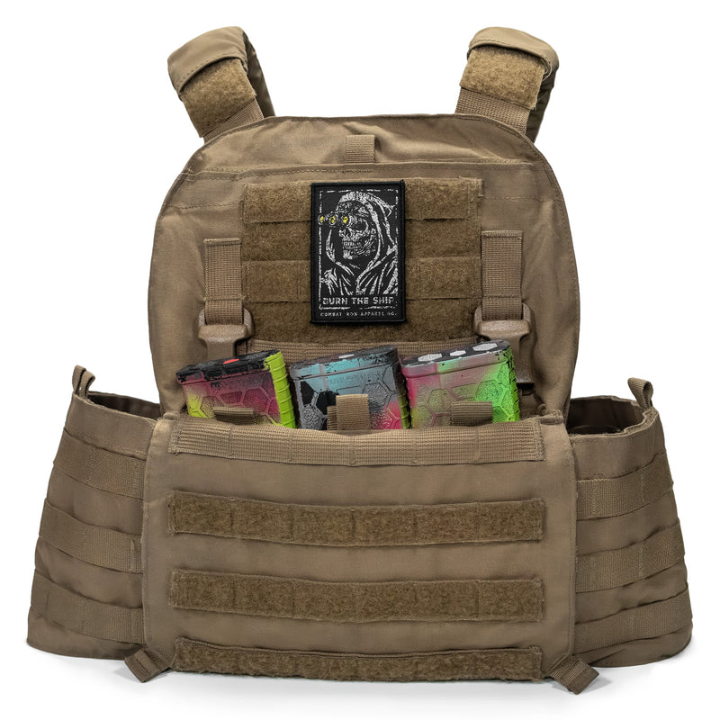 Load image into Gallery viewer, Burn The Ship Skull Velcro Patch
