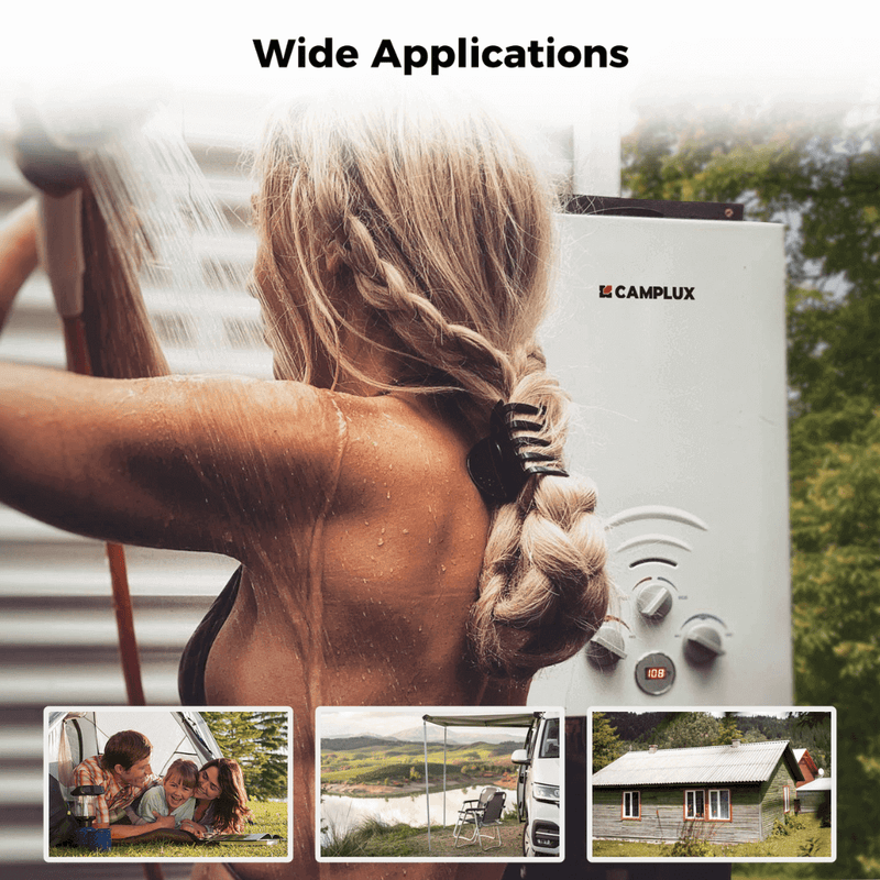 Load image into Gallery viewer, Camplux BW158 Camping Water Heater Propane
