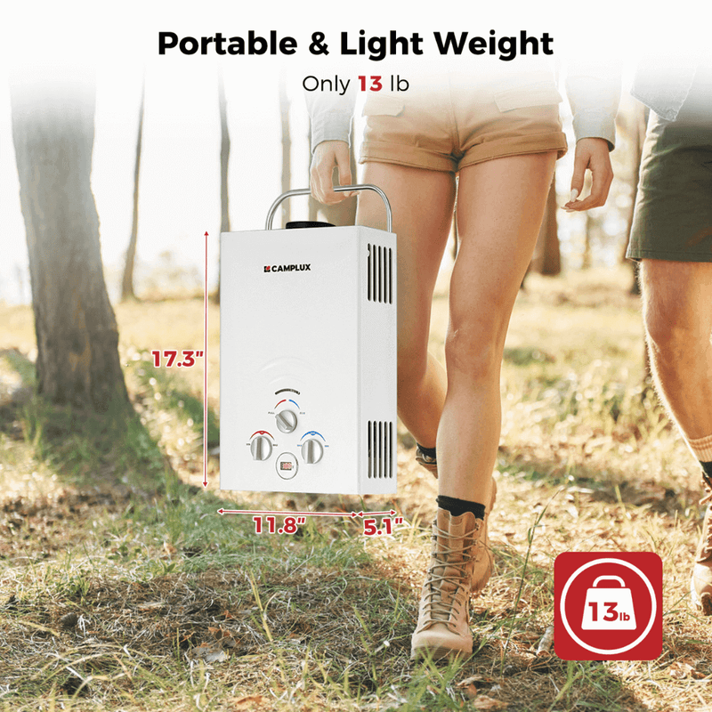 Load image into Gallery viewer, Camplux BW158 Camping Water Heater Propane

