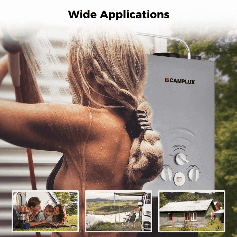 Load image into Gallery viewer, Camplux BW158G Camping Water Heater Propane
