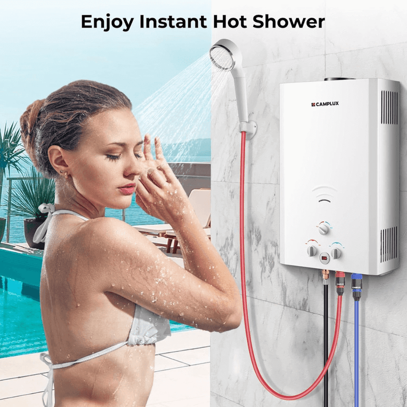 Load image into Gallery viewer, Camplux Pro Outdoor Propane Water Heater, Pool Heater
