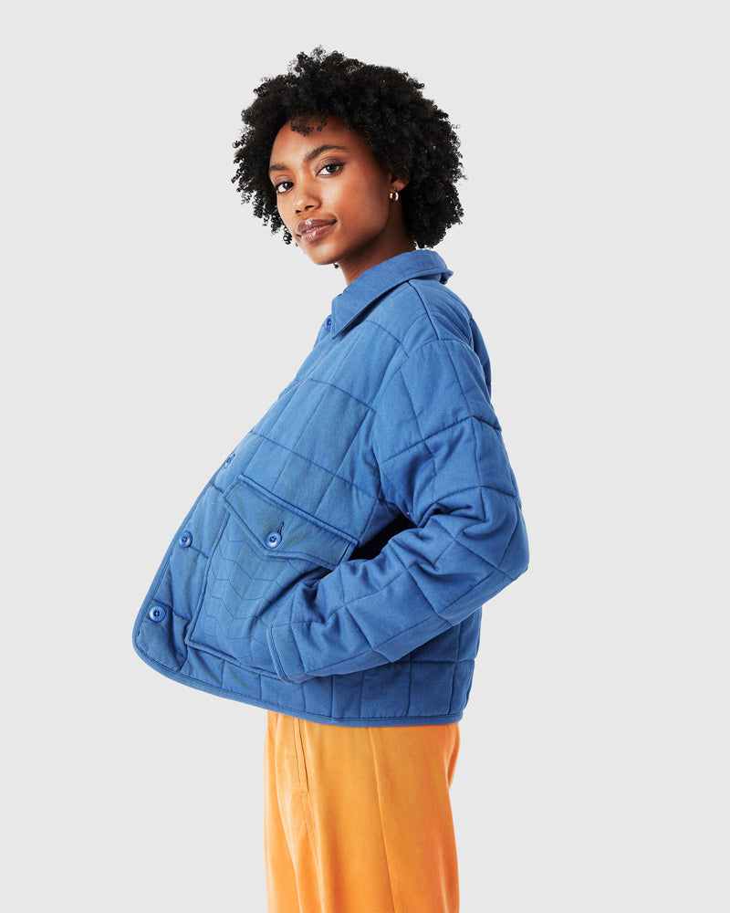 Load image into Gallery viewer, Organic Cotton Puffer Jacket
