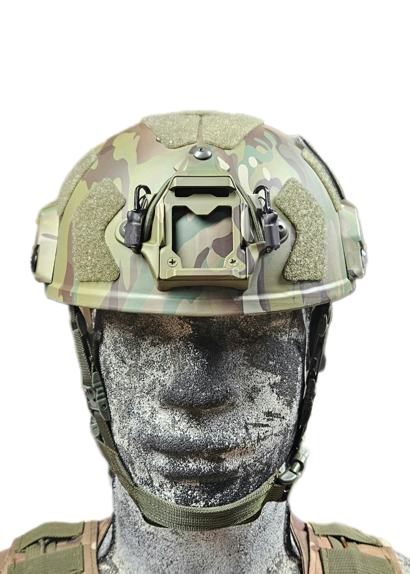 Load image into Gallery viewer, Ballistic Helmet RT2 High Cut Helmet: Tested to LEVEL IIIA (Included Arc Rails, Padding, Straps)
