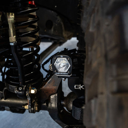 Jeep JL / JT Steerable Knuckle Pod Light Mounts (2018+ Gladiator/Wrangler)