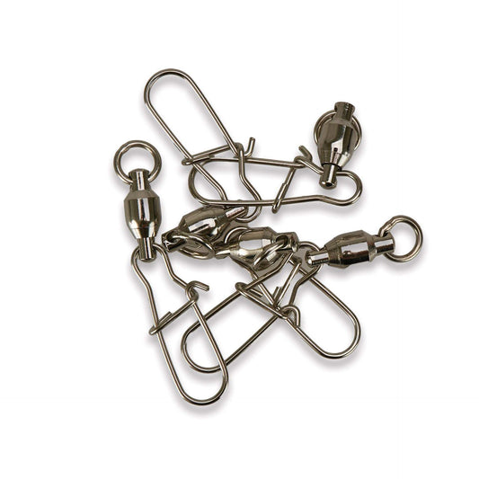 Size #5 Ball Bearing Swivel Dual Lock '5 Pack' - Skoutley Outdoors LLC
