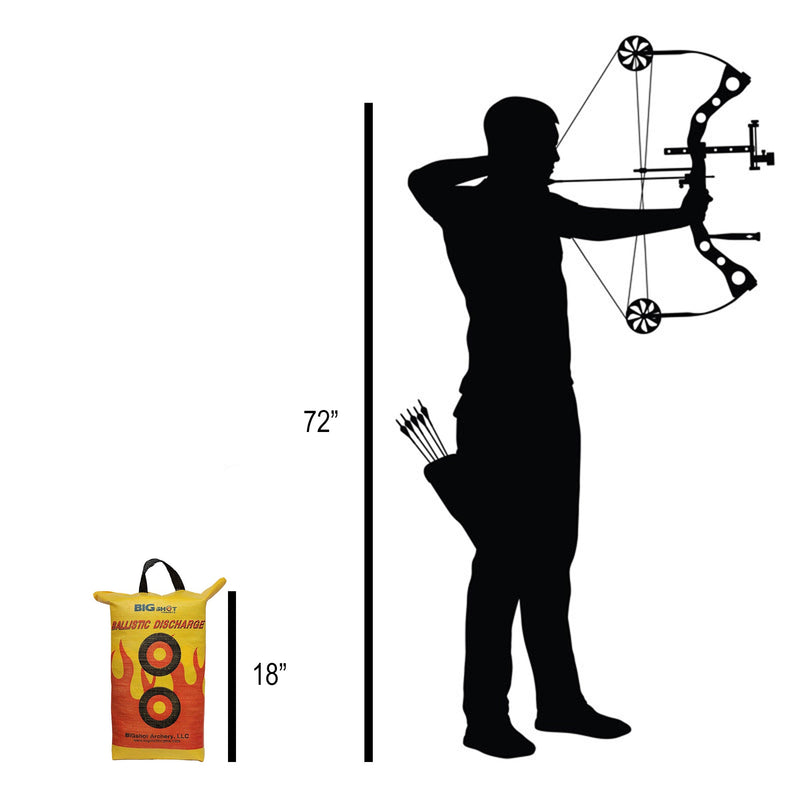 Load image into Gallery viewer, Ballistic Discharge Bag Target
