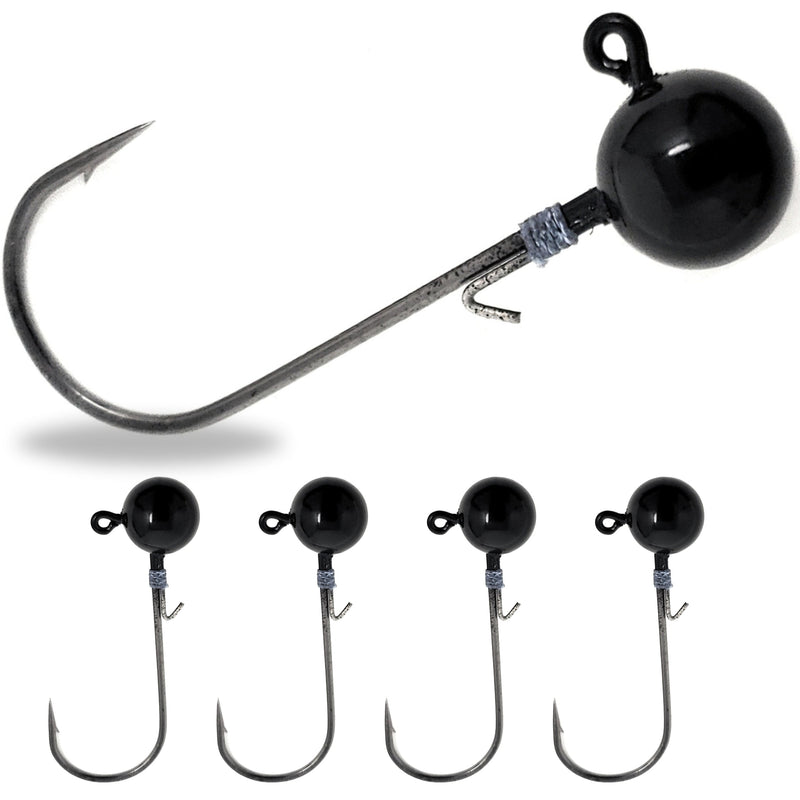 Load image into Gallery viewer, Reaction Tackle Tungsten Ball Jig Heads (5-Pack)
