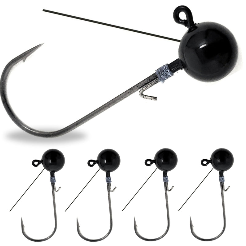 Load image into Gallery viewer, Reaction Tackle Tungsten Ball Jig Heads (5-Pack)
