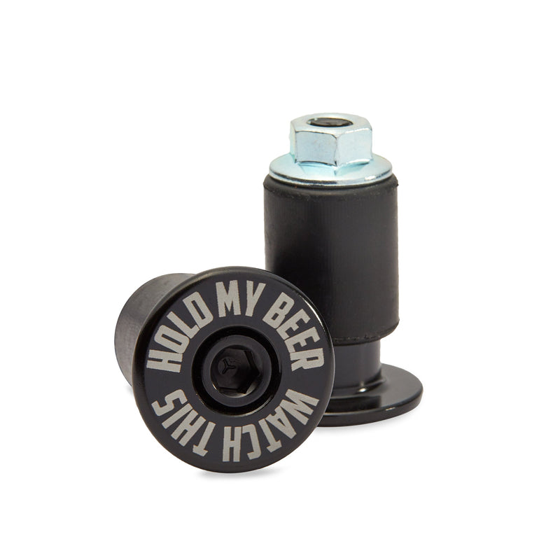 Load image into Gallery viewer, Hold My Beer Watch This Bar End Plugs
