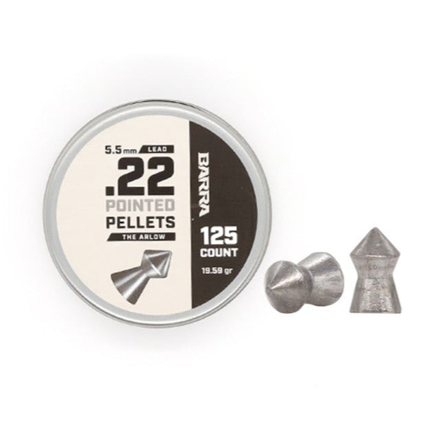 Load image into Gallery viewer, Arlow Pointed Tip .22 Caliber Pellets - 125 Count
