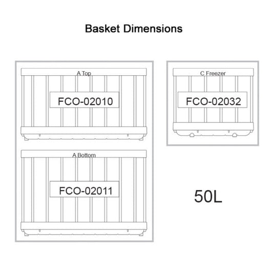 50L Legacy Smart QC Fridge/Freezer