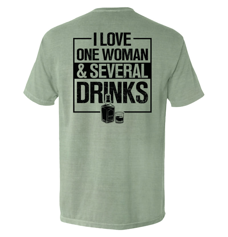 Load image into Gallery viewer, I Love One Woman &amp; Several Drinks
