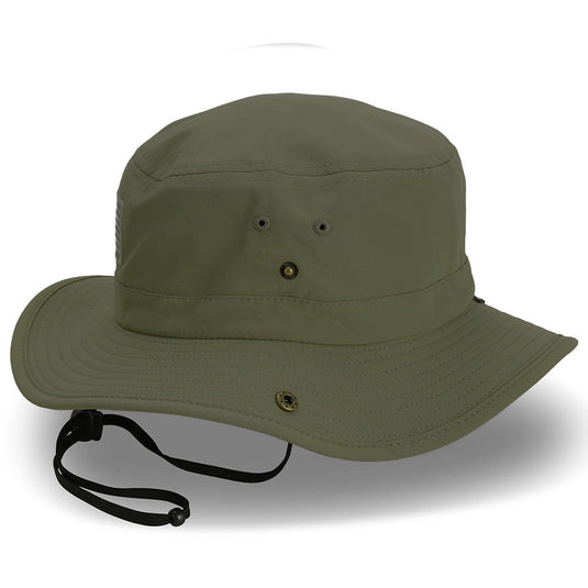 Bayou Full Brim American Flag Boonie Hat (Floats)