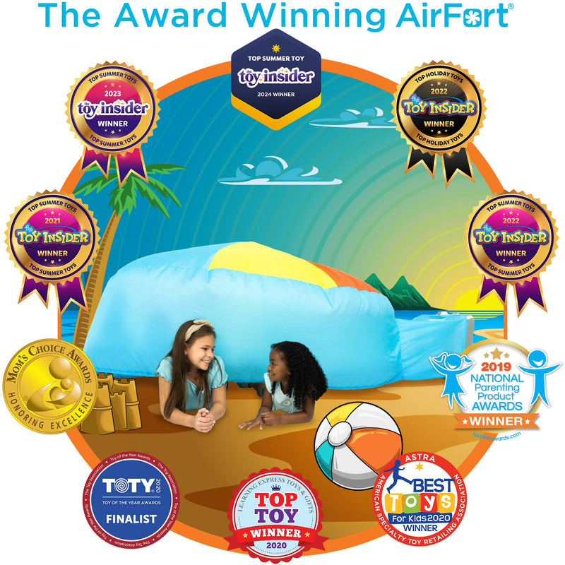 Load image into Gallery viewer, The Original AirFort - Beach Ball Blue
