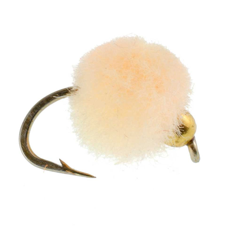 Load image into Gallery viewer, Bead Head Oregon Cheese Egg Fly Fishing Flies - 1 Dozen Flies Hook Size 16
