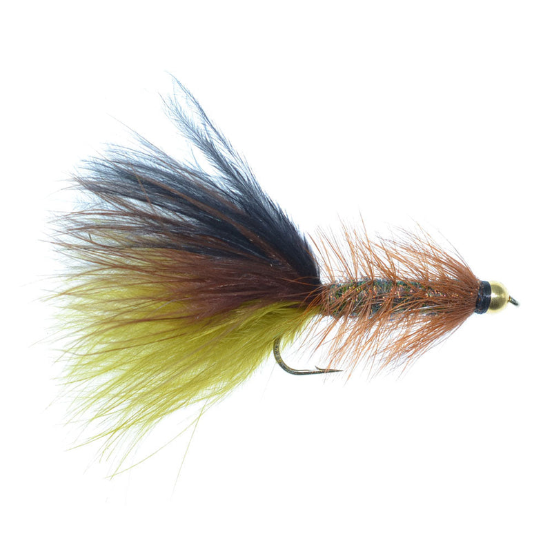 Load image into Gallery viewer, Bead Head Crystal Woolly Bugger Streamer Set -  12 Flies - Hook Size 4
