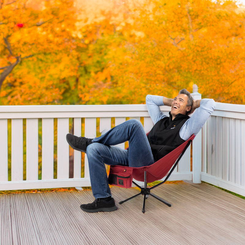 Load image into Gallery viewer, The Beck Chair - Ultra-Portable Heated Camping Chair
