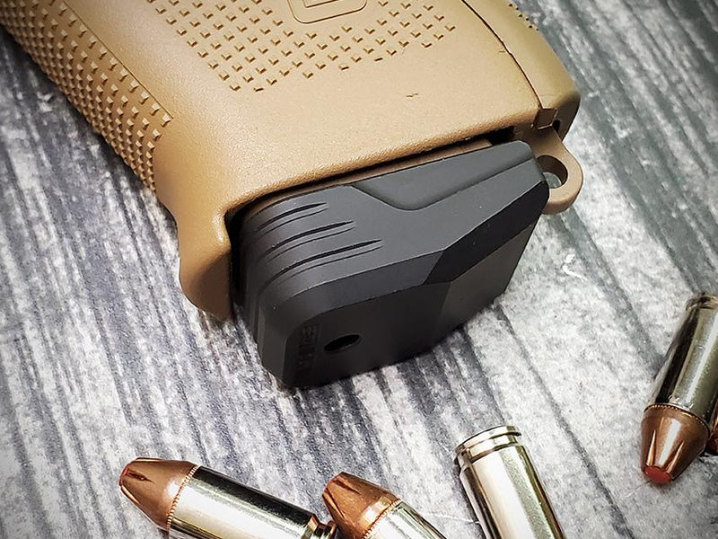 Load image into Gallery viewer, MILSPIN “Beef Jones” Glock Weighted Base Plate
