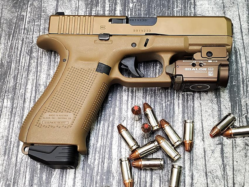 Load image into Gallery viewer, MILSPIN “Beef Jones” Glock Weighted Base Plate
