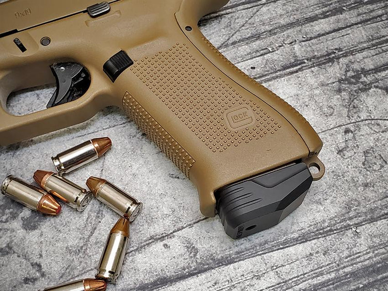 Load image into Gallery viewer, MILSPIN “Beef Jones” Glock Weighted Base Plate
