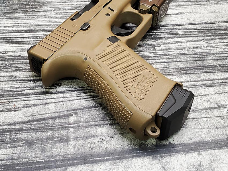 Load image into Gallery viewer, MILSPIN “Beef Jones” Glock Weighted Base Plate
