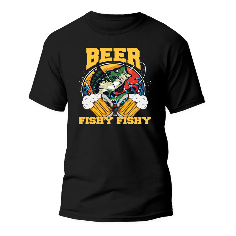 Load image into Gallery viewer, Beer Fishy Fishy 2 Man T-Shirt
