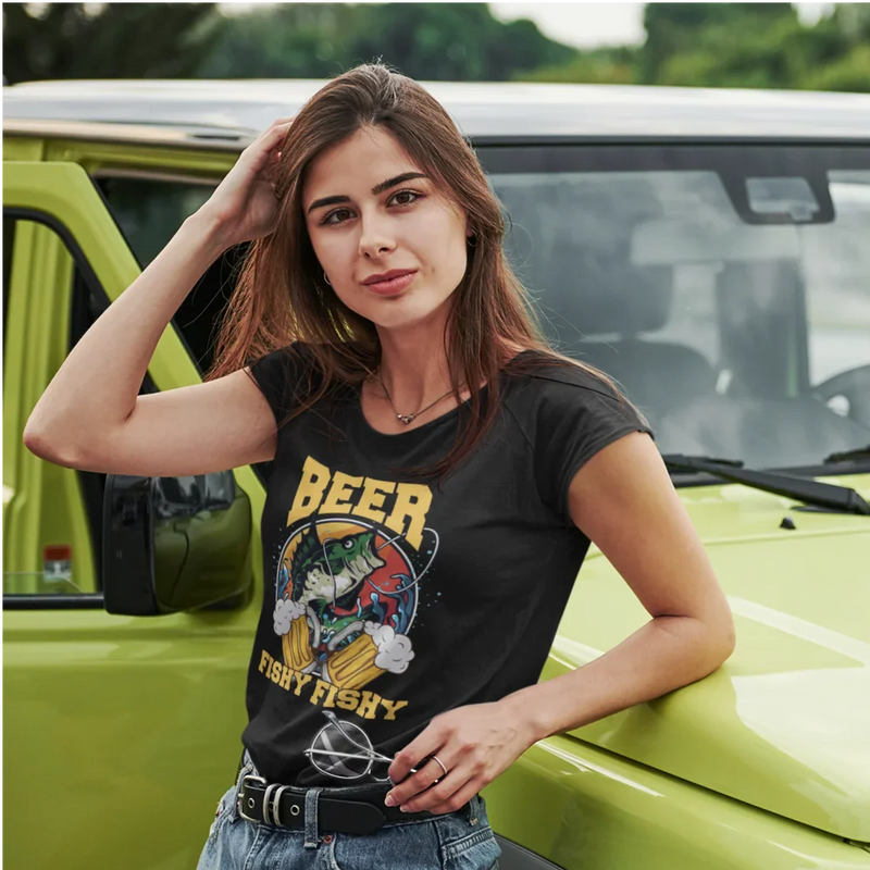 Load image into Gallery viewer, Beer Fishy Fishy 2 T-Shirt for Women
