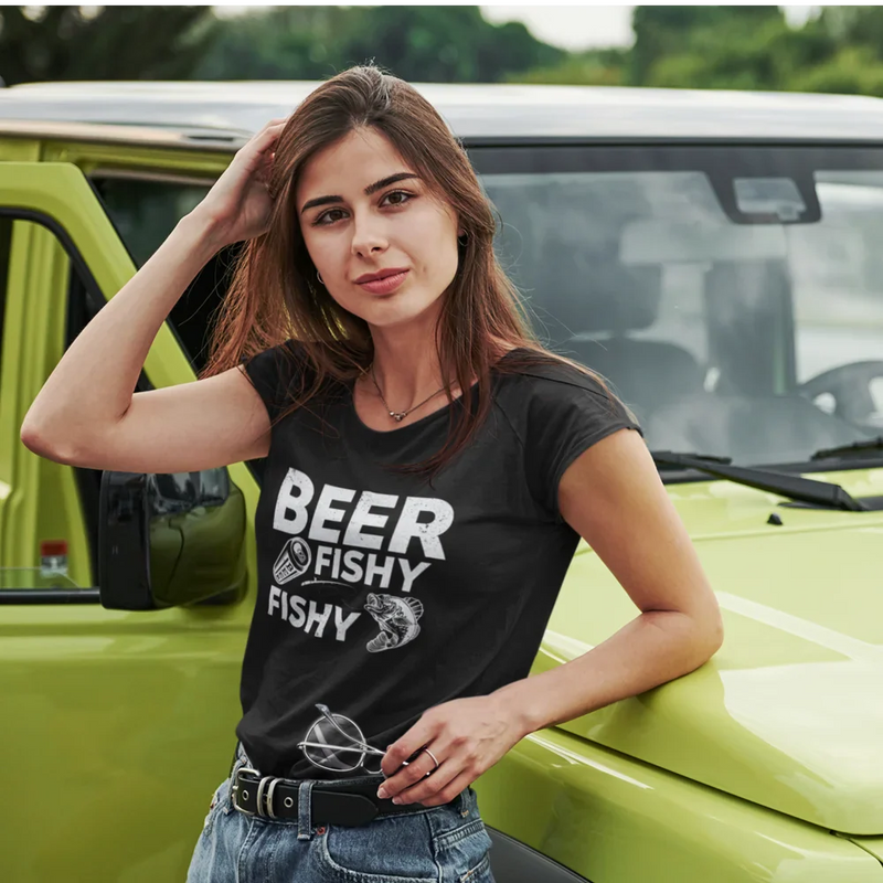 Load image into Gallery viewer, Beer Fishy Fishy T-Shirt for Women
