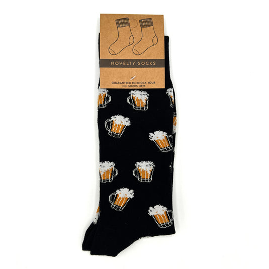 Beer Mug Novelty Socks