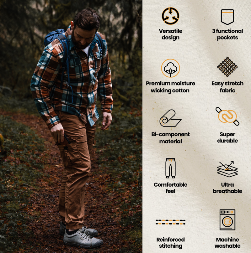 Load image into Gallery viewer, Cargo Stretch Jogger Pants
