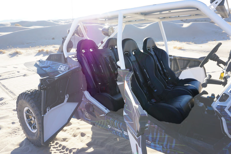 Load image into Gallery viewer, RZR 1000 Rear Bench Seat &amp; Pair of Front Bucket Seats Set
