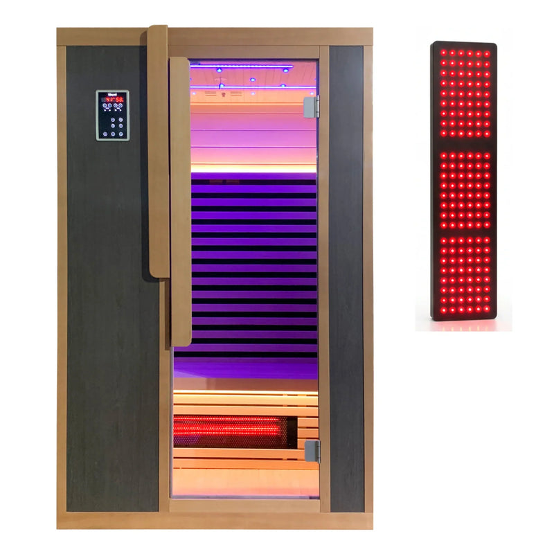 Load image into Gallery viewer, Blisspod | Bergen | Full Spectrum Ultimate Indoor Sauna | Red Light Therapy | 2 Person
