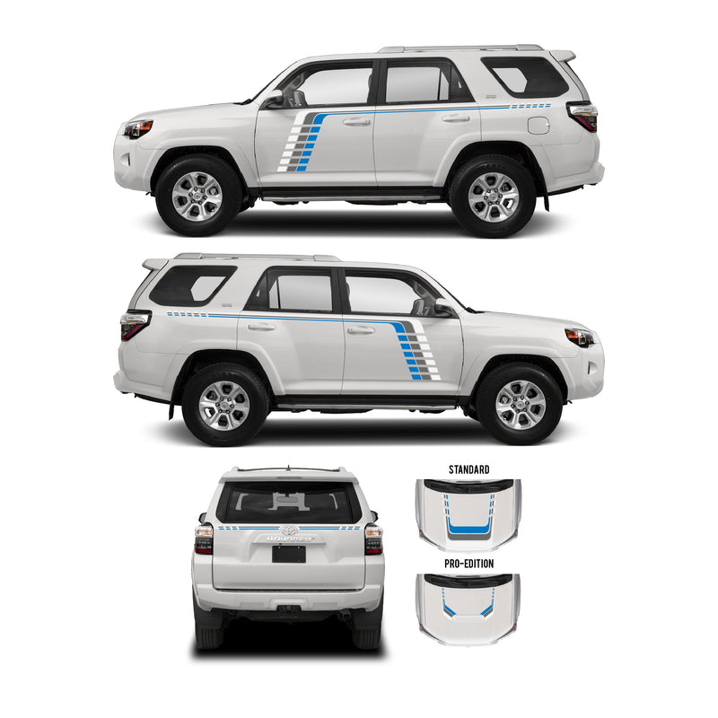 Load image into Gallery viewer, 2010-2024 4Runner Checkered Stripe Kit
