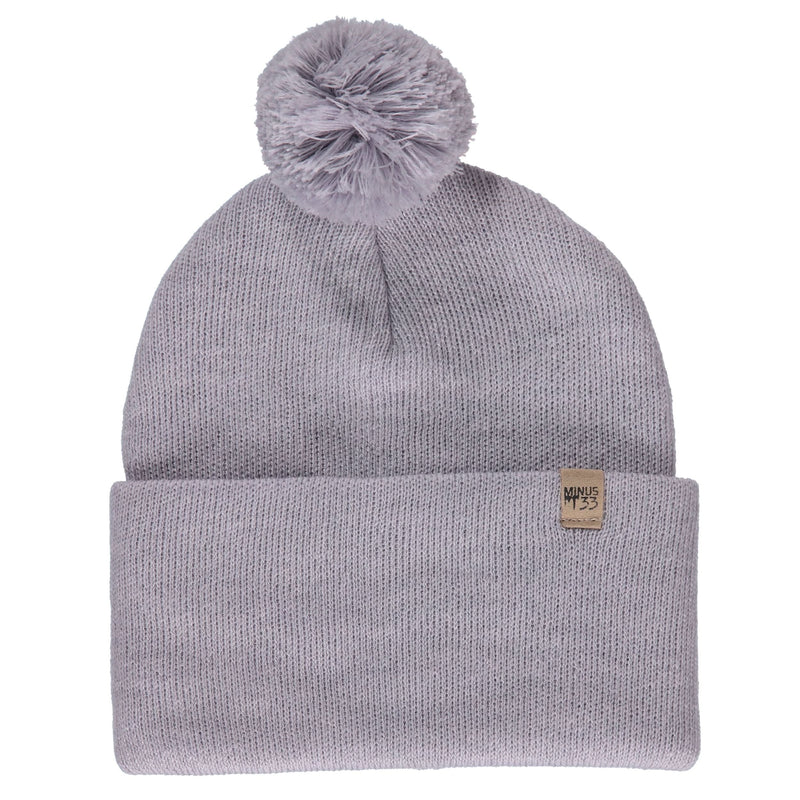 Load image into Gallery viewer, Midweight Merino Wool Knit Pom Beanie | 100% Merino Wool
