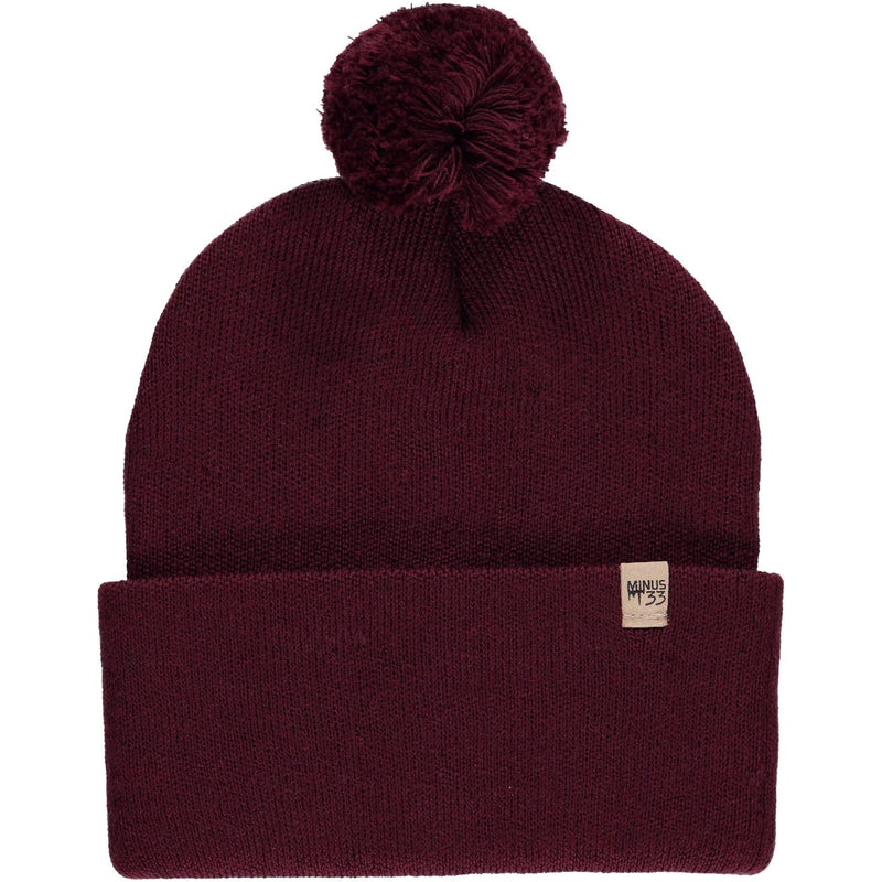 Load image into Gallery viewer, Midweight Merino Wool Knit Pom Beanie | 100% Merino Wool
