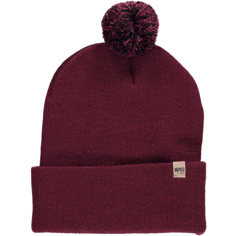 Load image into Gallery viewer, Midweight Merino Wool Knit Pom Beanie | 100% Merino Wool
