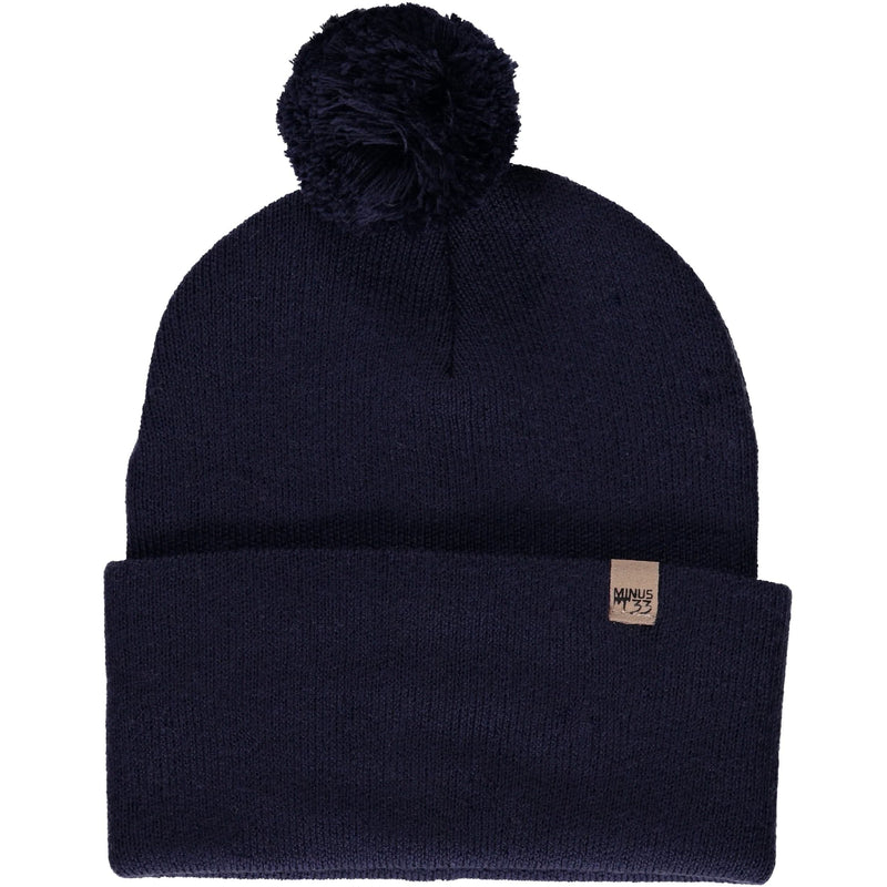Load image into Gallery viewer, Midweight Merino Wool Knit Pom Beanie | 100% Merino Wool
