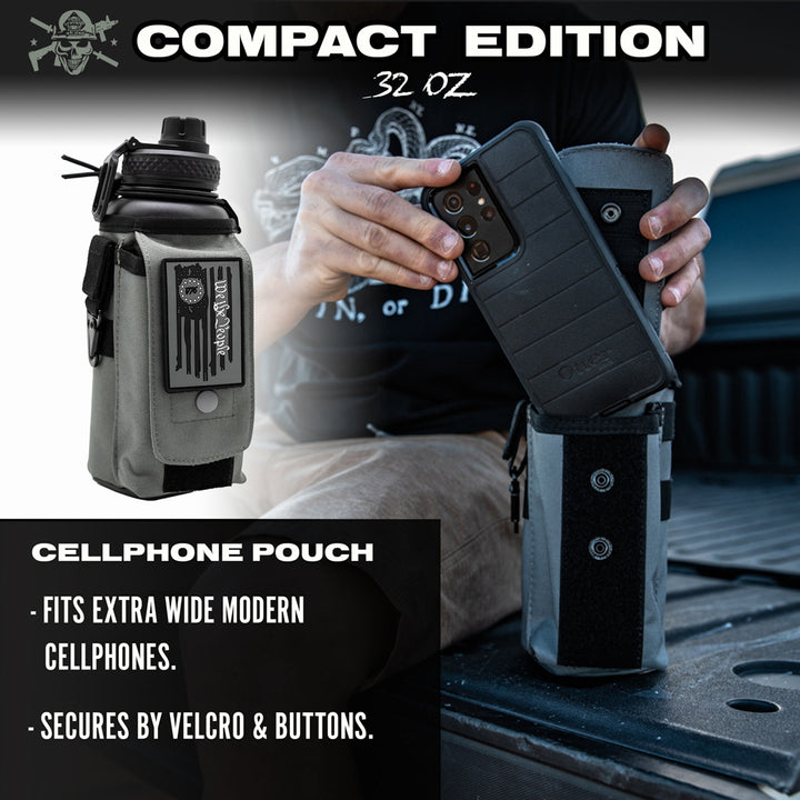 Load image into Gallery viewer, 32oz Compact Battle Bottles
