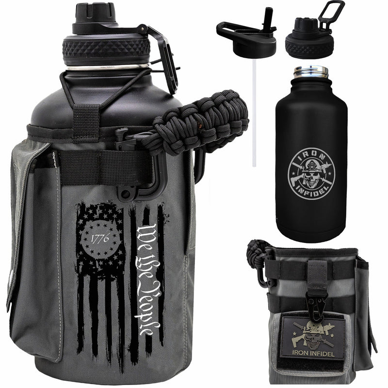 Load image into Gallery viewer, 64oz Battle Bottle Water Bottles
