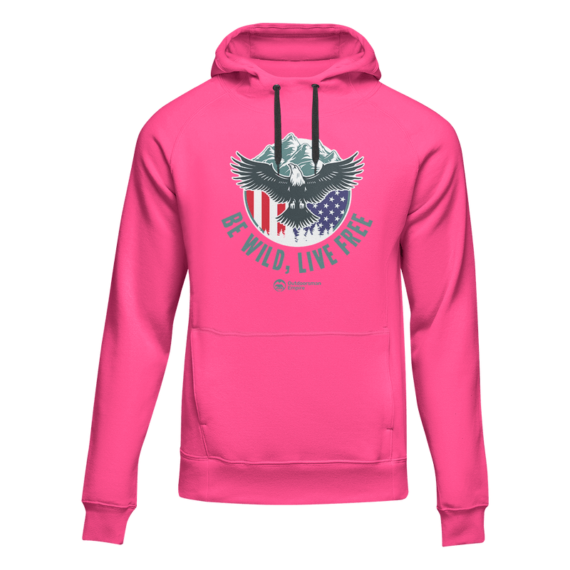 Load image into Gallery viewer, Be Wild Be Free Unisex Hoodie
