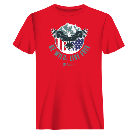 Be Wild Be Free Man T-Shirt