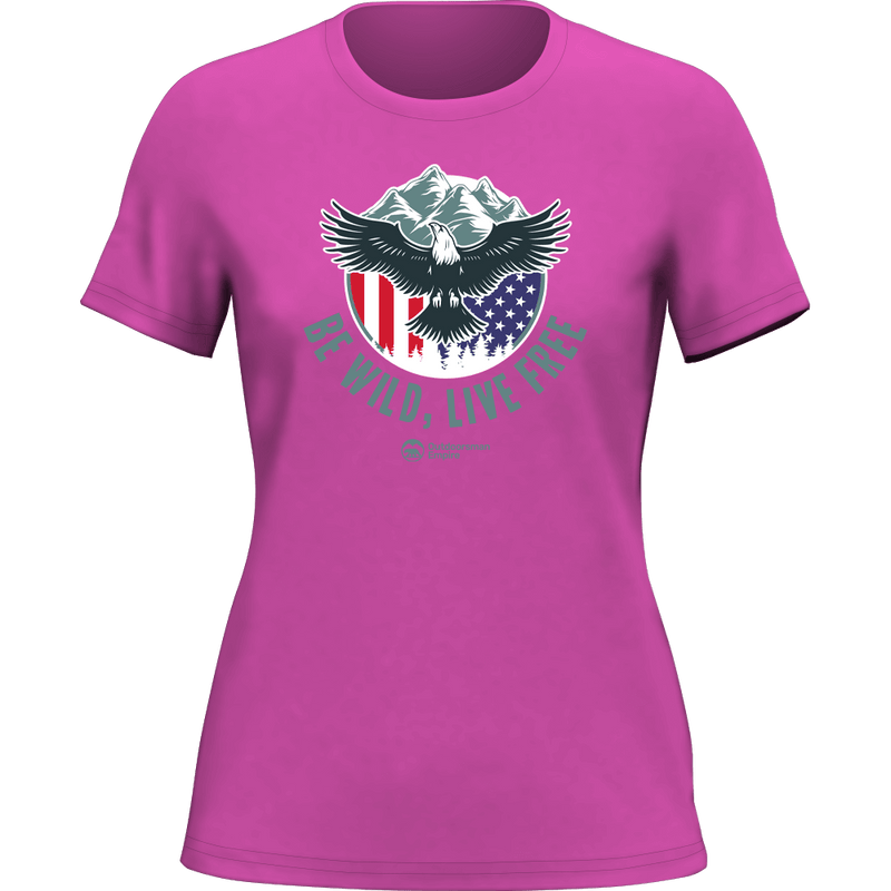 Load image into Gallery viewer, Be Wild Be Free T-Shirt for Women
