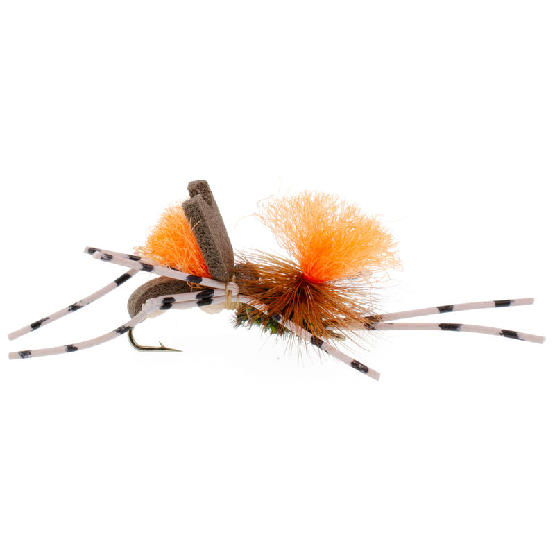 Load image into Gallery viewer, Trout Fly Assortment - Dropper Hopper Foam Body 12 Flies 4 Patterns Trout Fishing Fly Collection

