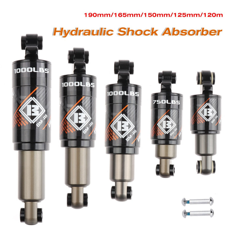 Load image into Gallery viewer, Bicycle Hydraulic Rear Shock Absorber 120/125/150/165/190mm

