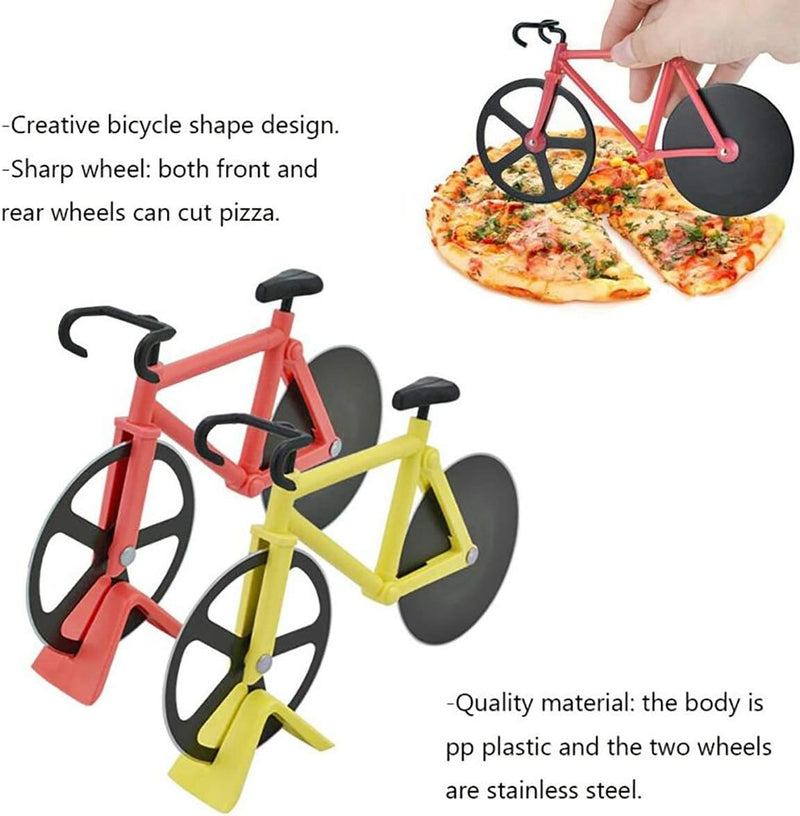 Load image into Gallery viewer, Bicycle Pizza Cutter (Red)
