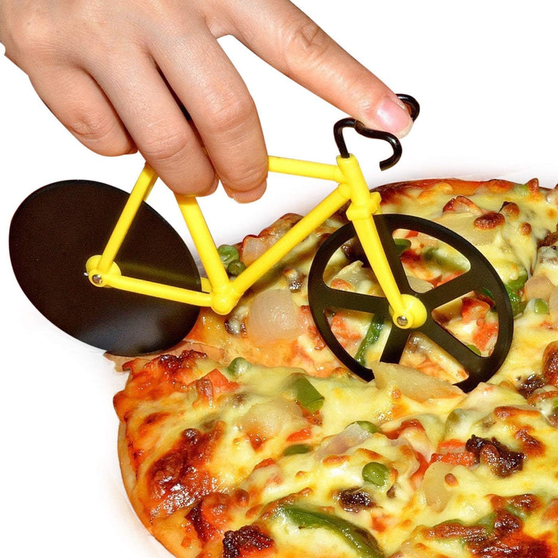 Load image into Gallery viewer, Bicycle Pizza Cutter (Red)
