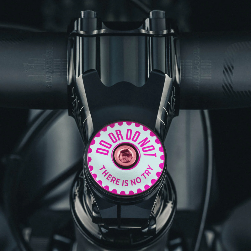 Load image into Gallery viewer, Do Or Do Not Bicycle Headset Cap
